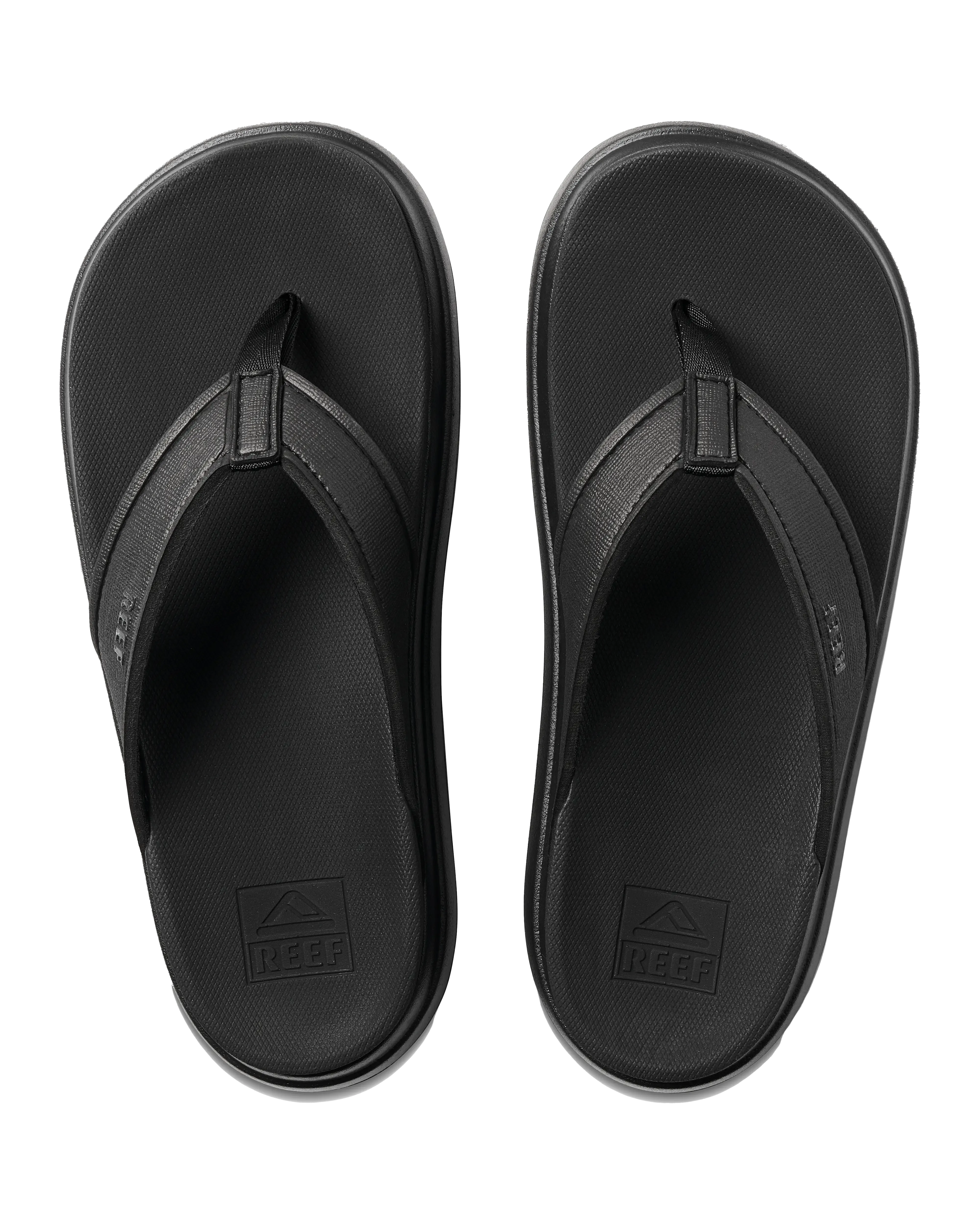 Reef Shoes Cushion Bondi Flip Flops in Black & Black
