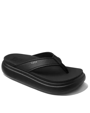 Reef Shoes Cushion Bondi Flip Flops in Black & Black