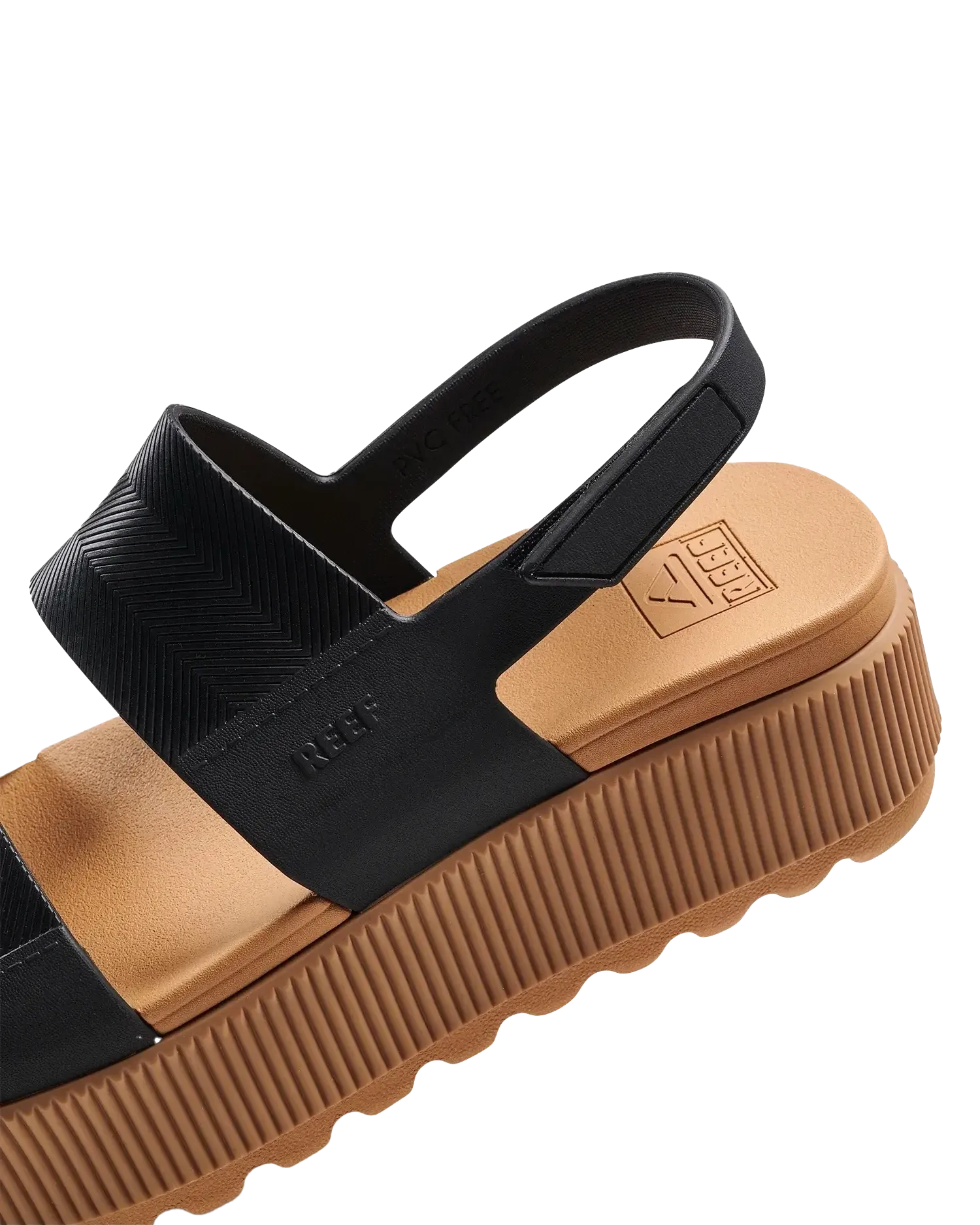 Reef Shoes Water Vista Higher Sandal in Black & Tan