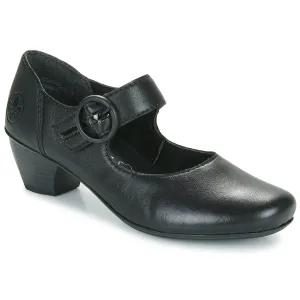 Rieker Shoes 41756-00 Mary Jane Black