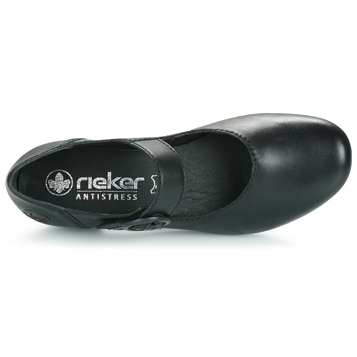 Rieker Shoes 41756-00 Mary Jane Black