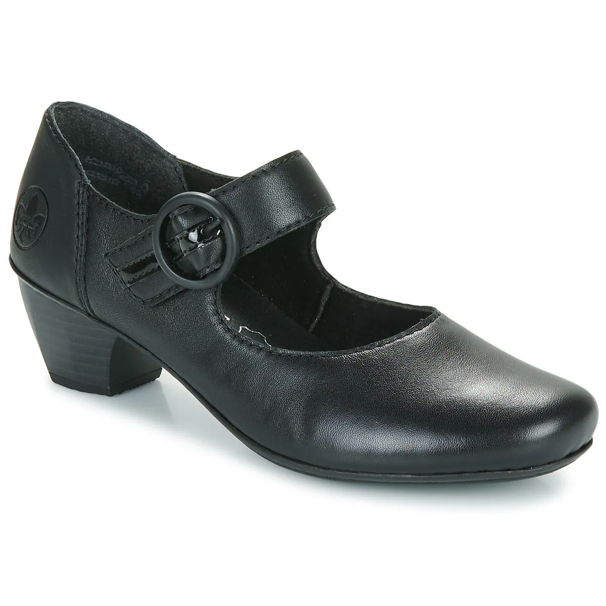 Rieker Shoes 41756-00 Mary Jane Black