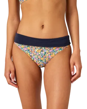 Rip Curl Clothing Afterglow Ditsy Roll Up Good Bikini Bottoms in Multi Colour