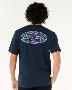 Rituals Oval S/S T-Shirt - Dark Navy