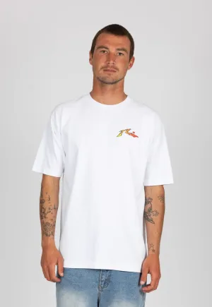 Rusty Mens Splinter T-Shirt - White