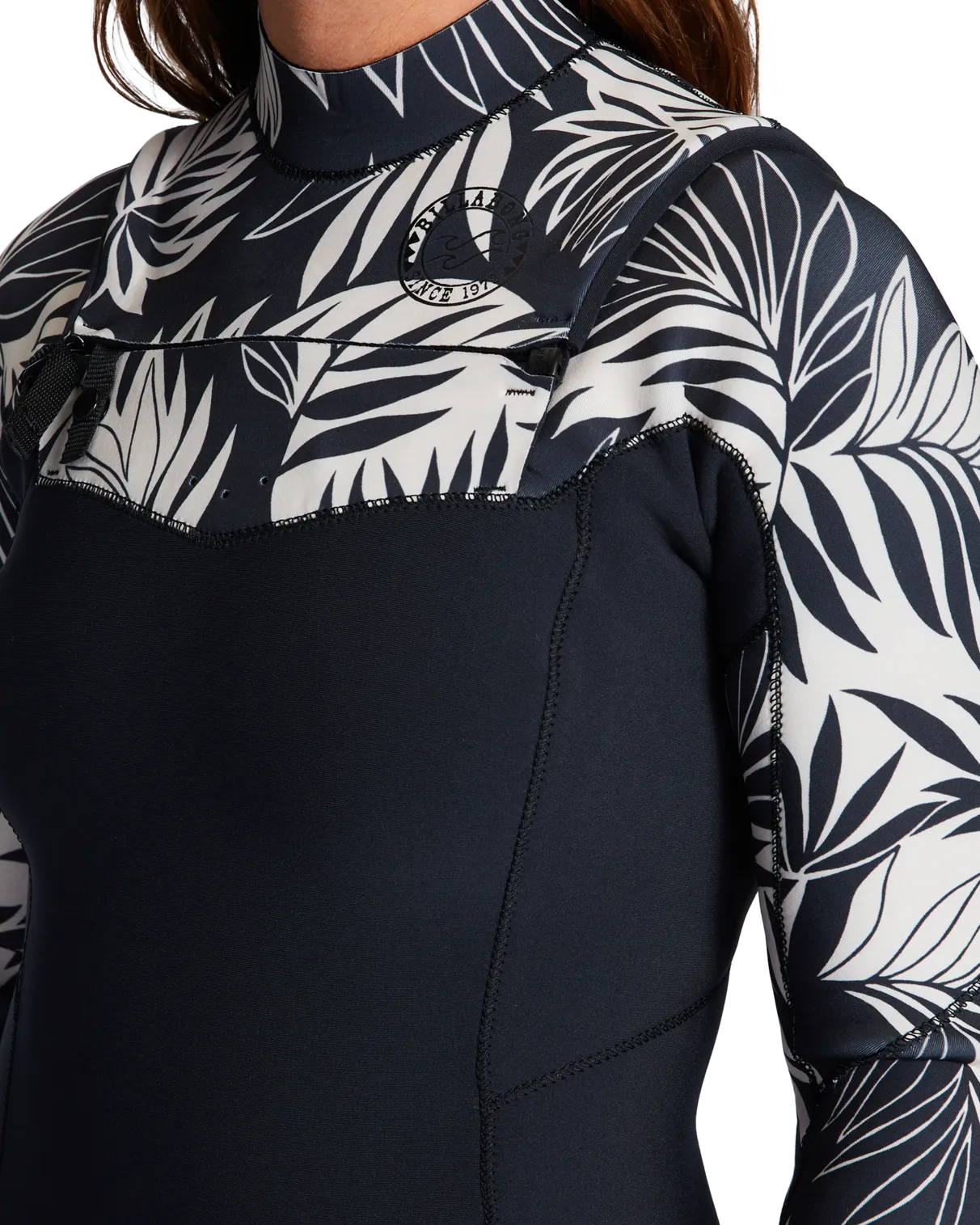 Salty Daze 3/2mm Chest Zip Wetsuit in In Paradise