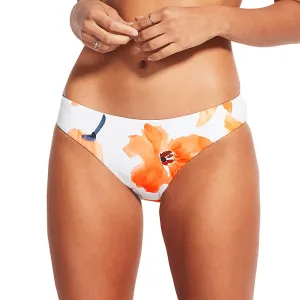 Seafolly Summer Memoirs Solid Twist Band Hipster Bottom - White Seafolly Clothing