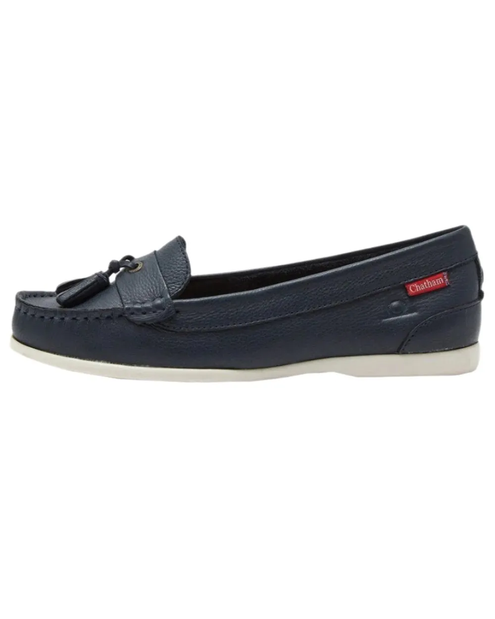 Shoes Chatham Chatham Womens Pulau Premium Leather Tassel Loafers