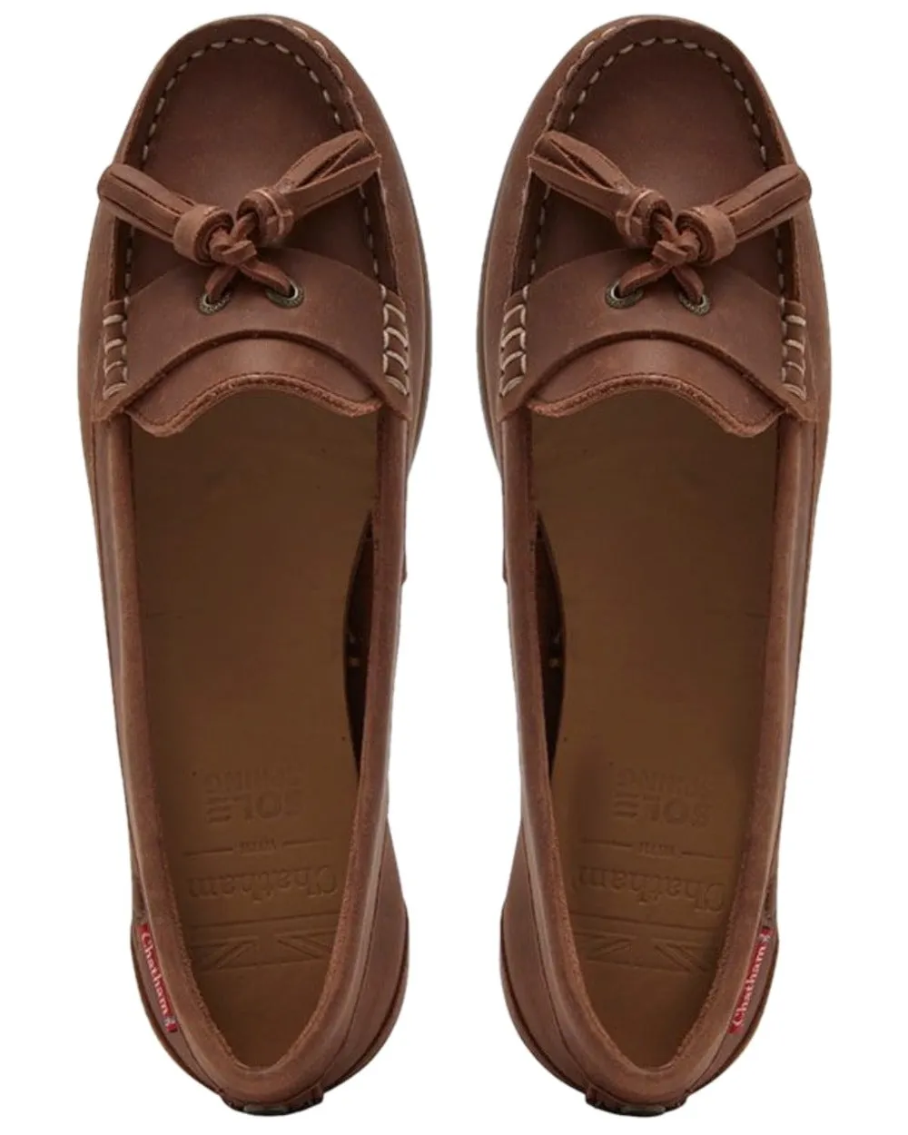 Shoes Chatham Chatham Womens Pulau Premium Leather Tassel Loafers