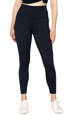 Threadfast Apparel Womens Impact Leggings w/ Pocket - Black