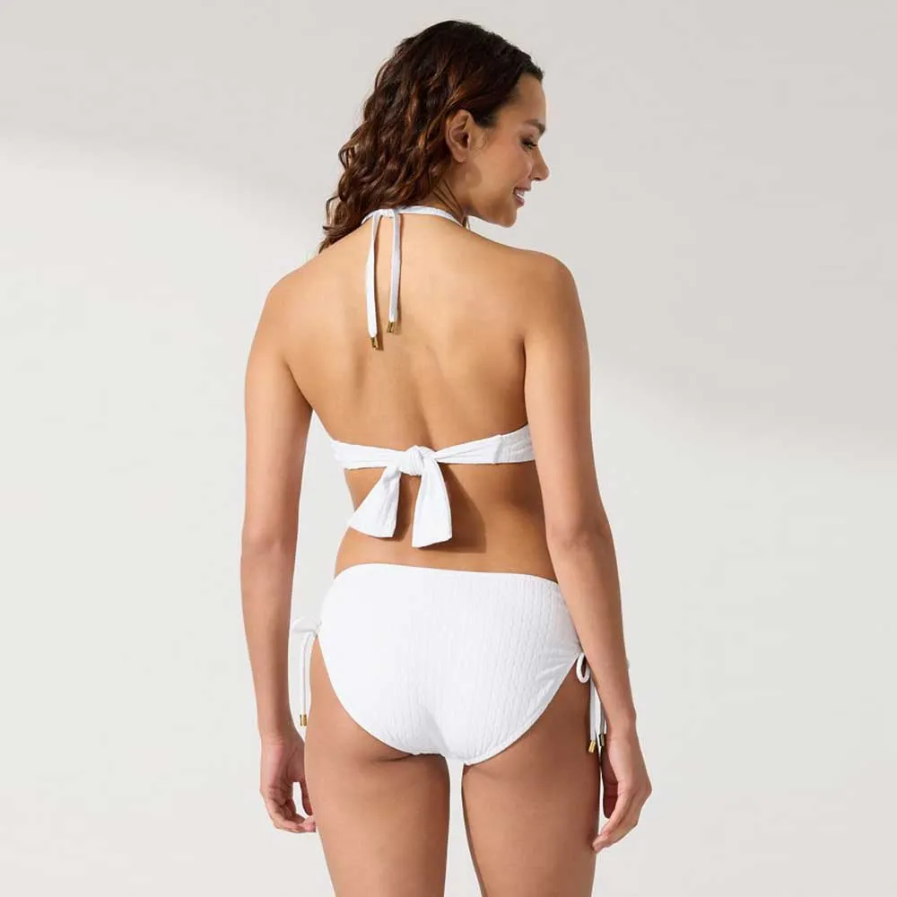 Tommy Bahama Cable Beach Halter Top - White Tommy Bahama Clothing