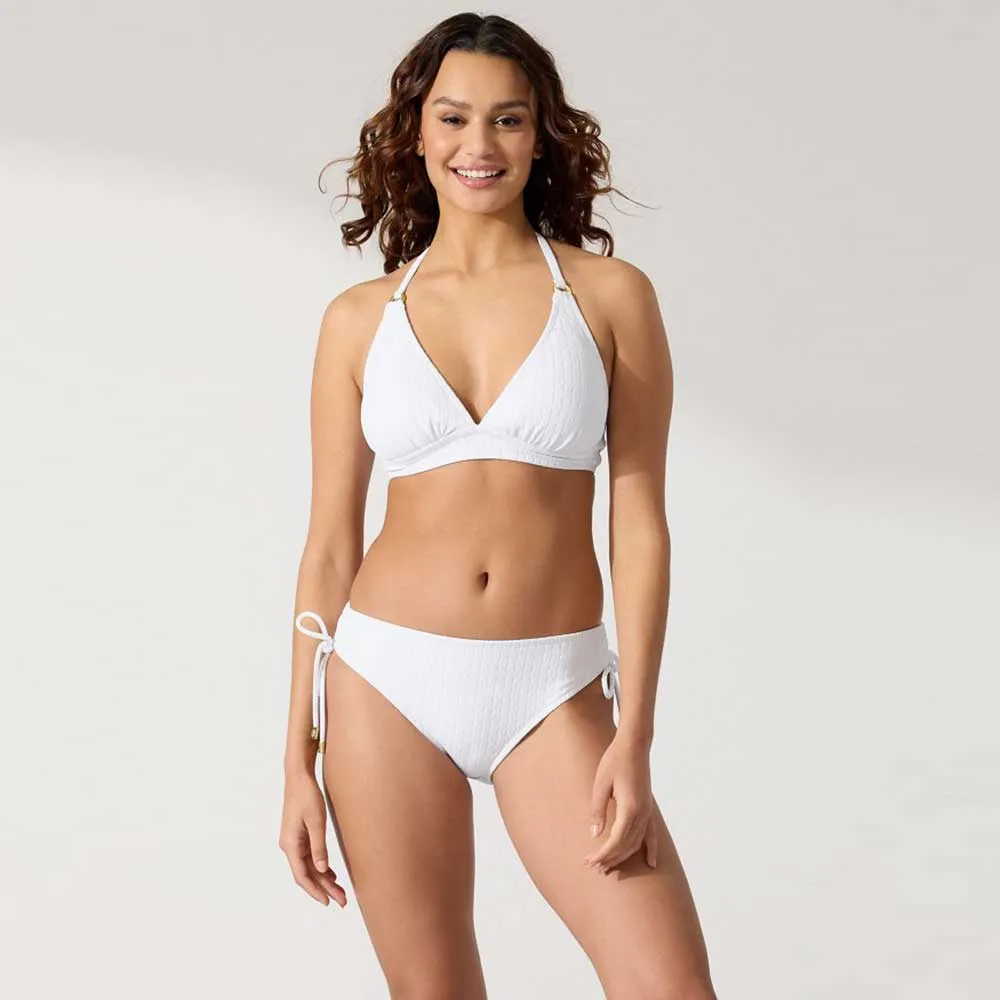 Tommy Bahama Cable Beach Halter Top - White Tommy Bahama Clothing