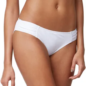 Tommy Bahama Pearl Side Shirred Hipster Bikini Bottom - White Tommy Bahama Clothing
