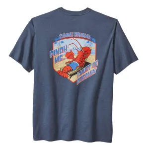 Tommy Bahama Pinch Me I Must Be Dreamin Tee T-Shirt - Navy Heather Mens Tommy Bahama