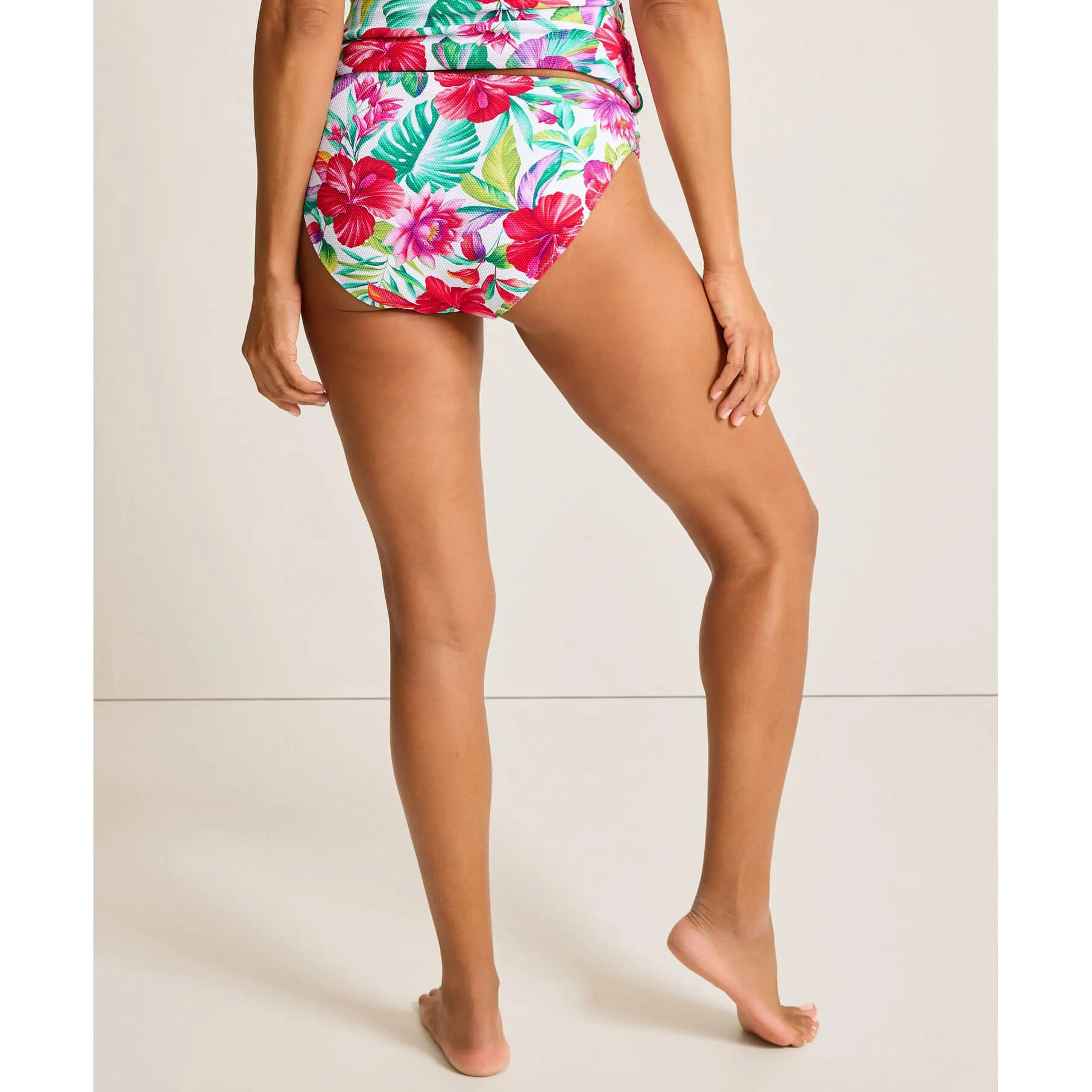 Tommy Bahama Womens Island Cays Fiesta Reversible Hipster Bottom - White Rev* Tommy Bahama Clothing