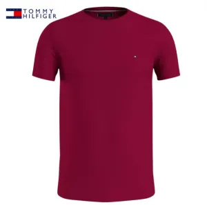 Tommy Hilfiger Stretch Royal Berry Tee Red