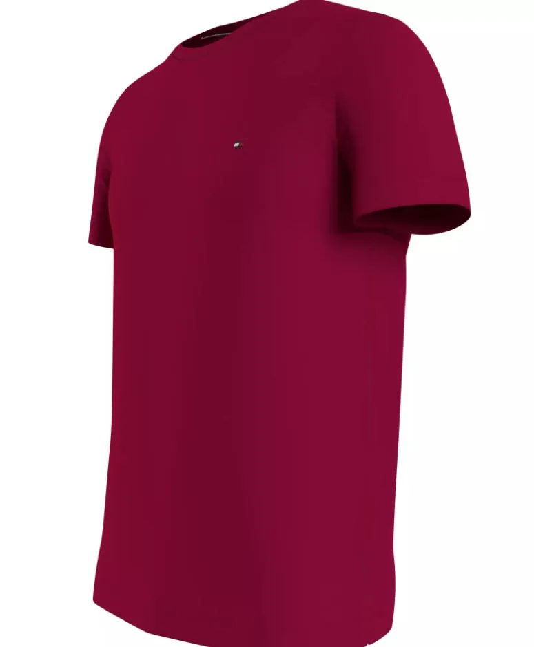 Tommy Hilfiger Stretch Royal Berry Tee Red