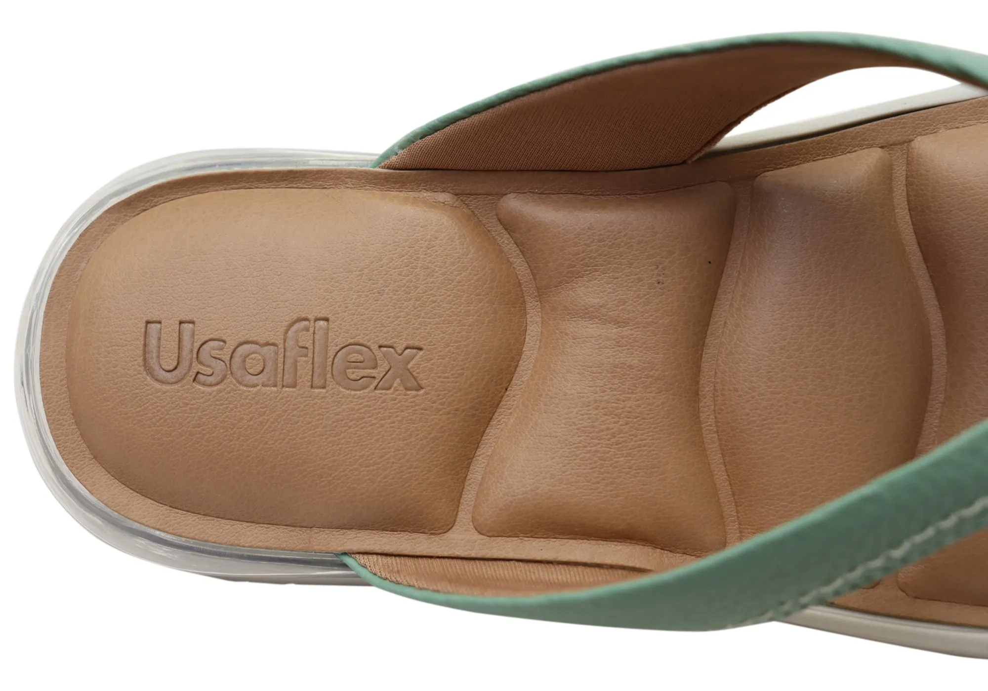 Usaflex Resort Womens Comfortable Brazilian Leather Thongs Sandals Usaflex Shoes