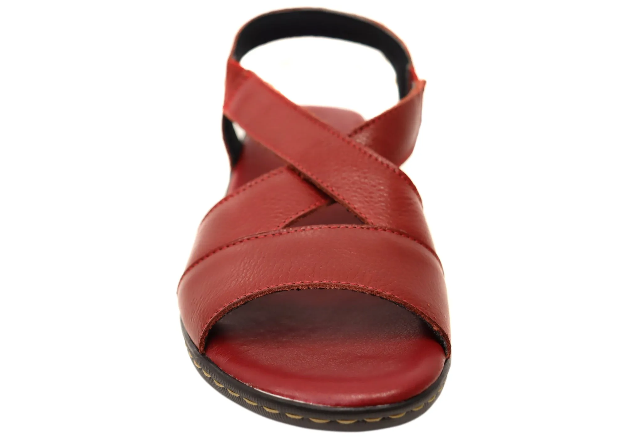 Via Paula Mimosa Womens Brazilian Comfortable Leather Sandals Via Paula Shoes