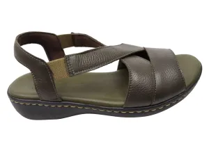 Via Paula Mimosa Womens Brazilian Comfortable Leather Sandals Via Paula Shoes