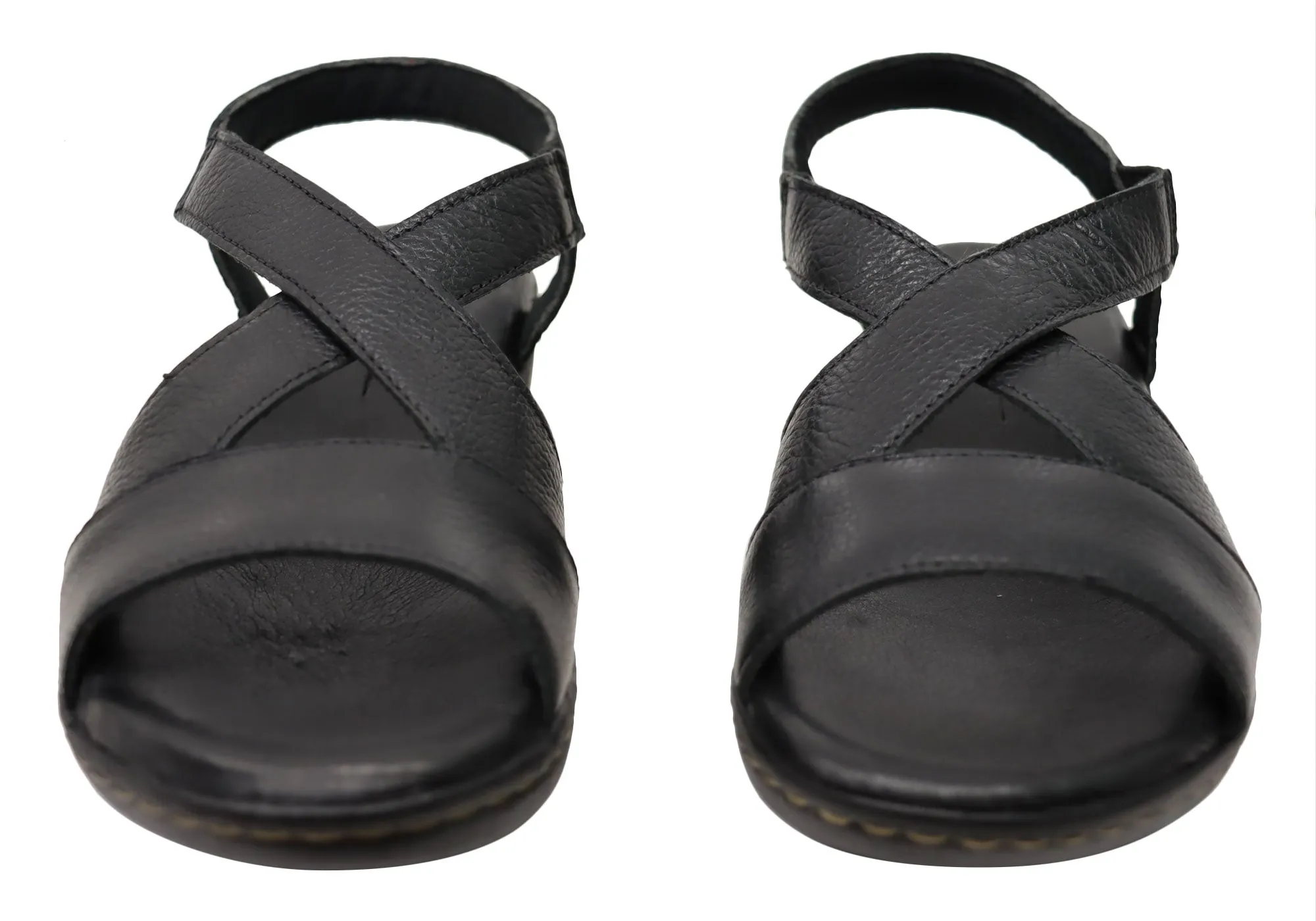 Via Paula Mimosa Womens Brazilian Comfortable Leather Sandals Via Paula Shoes