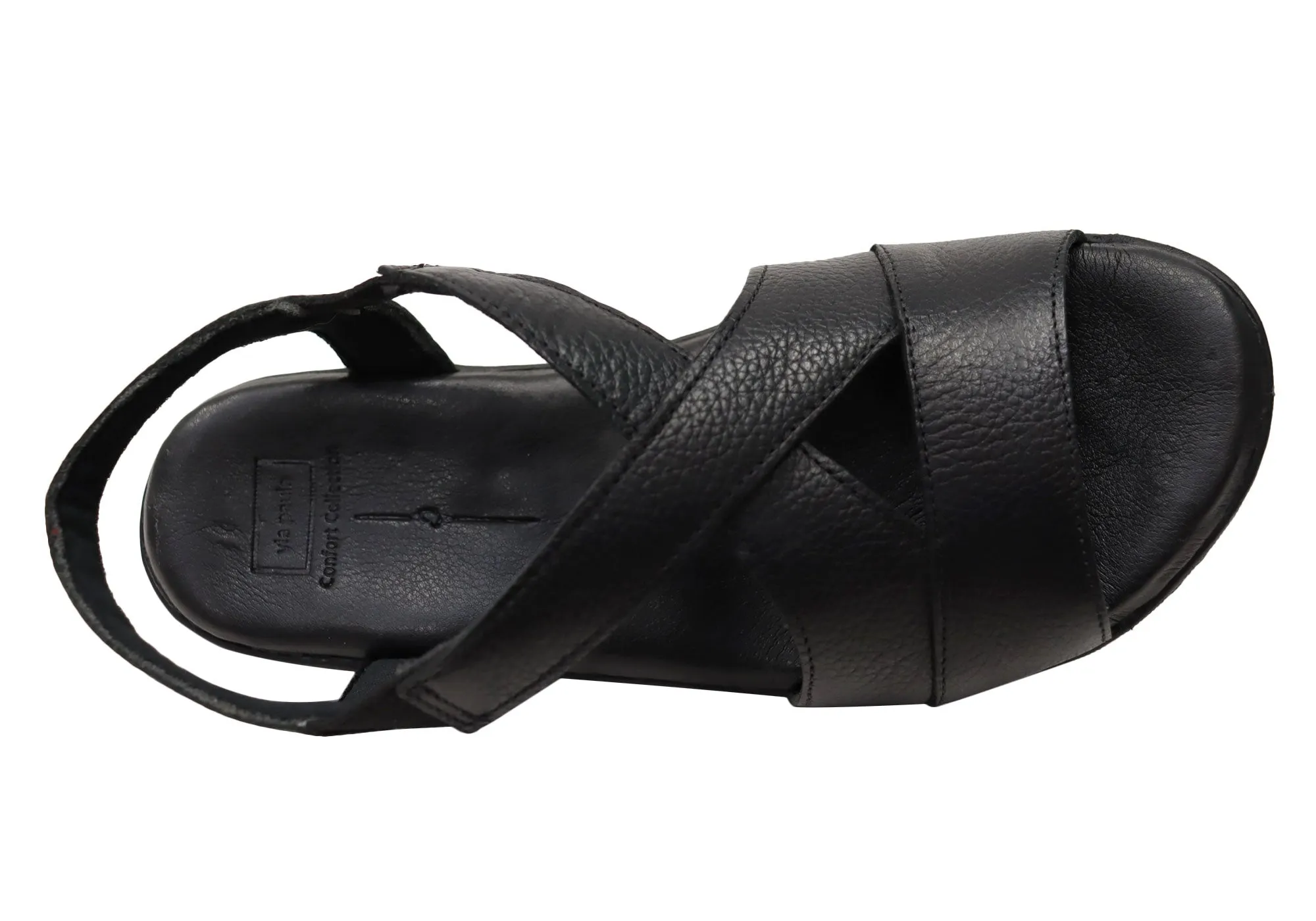 Via Paula Mimosa Womens Brazilian Comfortable Leather Sandals Via Paula Shoes