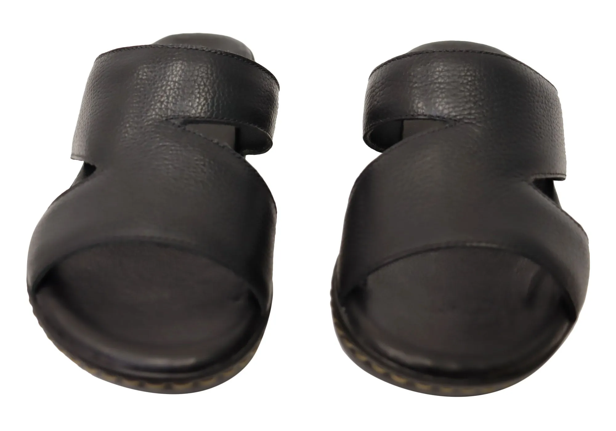 Via Paula Simona Womens Brazilian Comfortable Leather Slides Sandals Via Paula Shoes