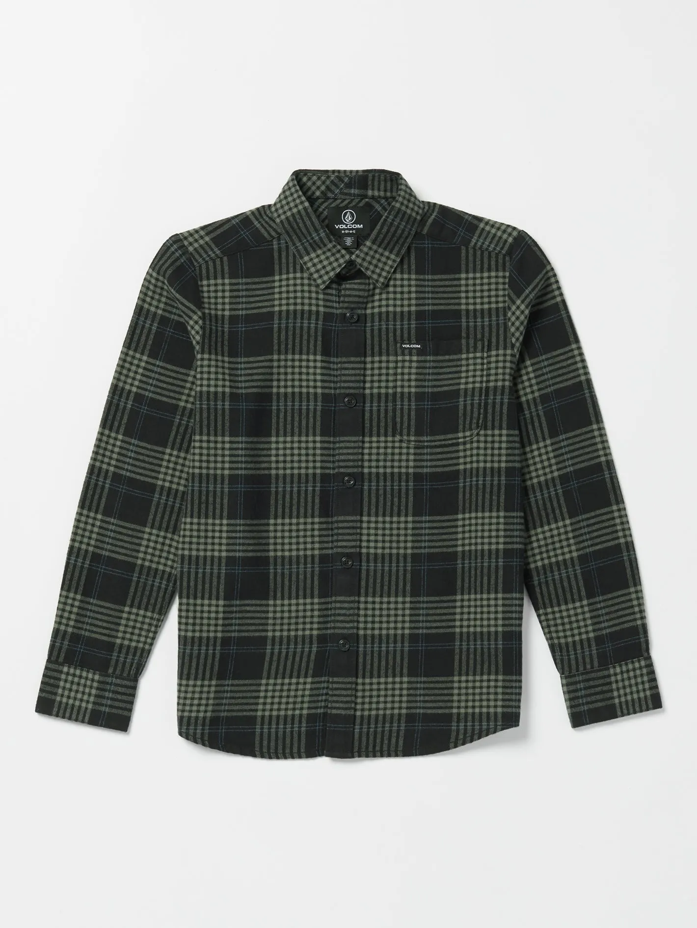 Volcom Caden Plaid Flannel Black Volcom