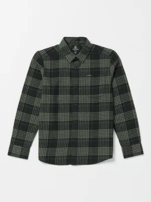 Volcom Caden Plaid Flannel Black Volcom
