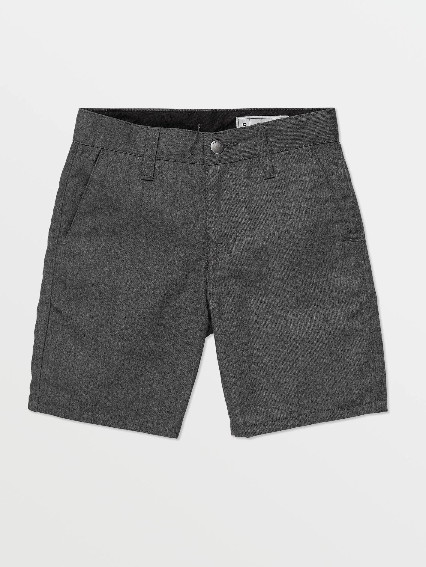 Volcom Frickin Chino Boys Shorts (Age 2-7) Charcoal Heather Volcom
