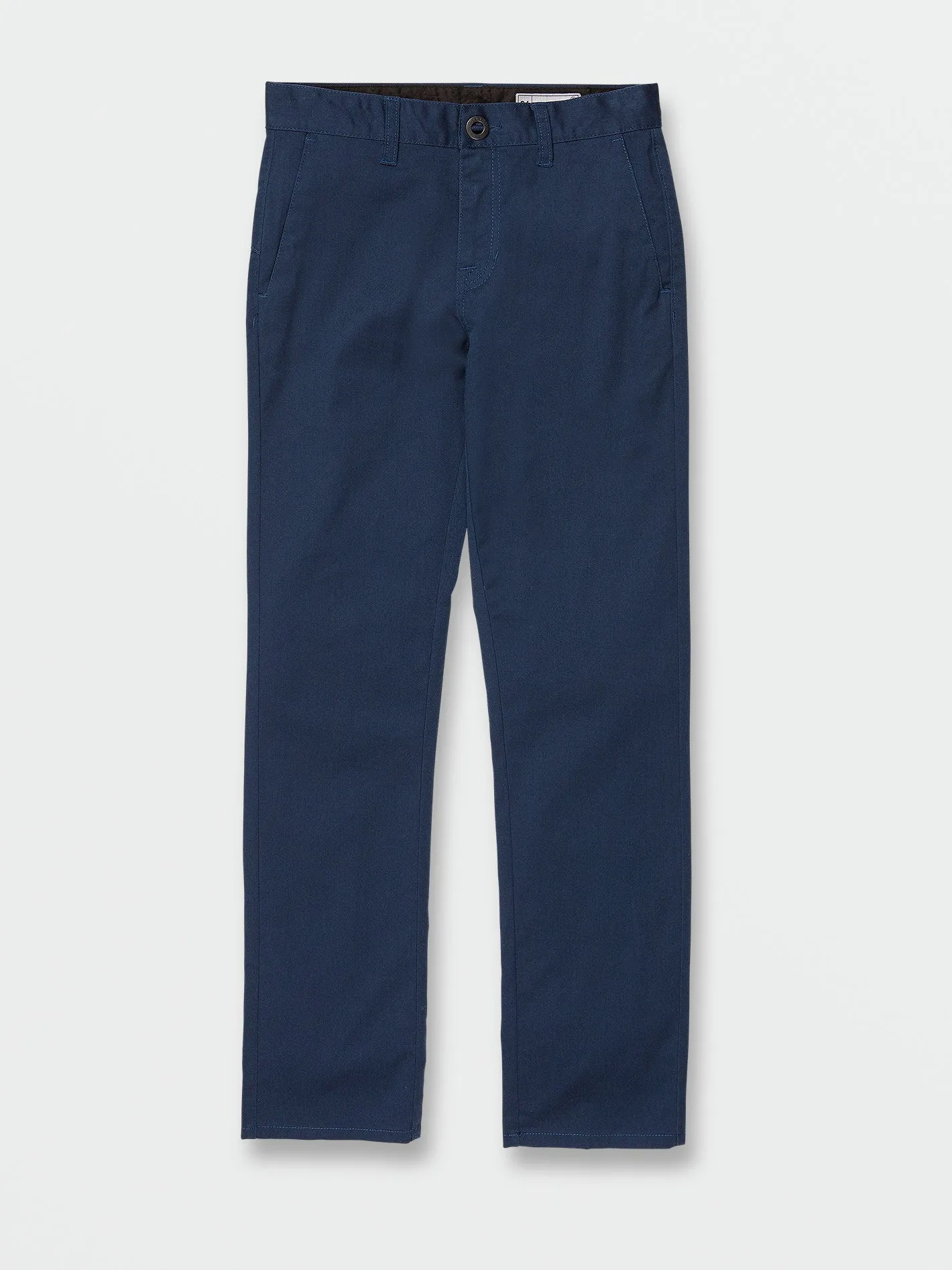 Volcom Frickin Modern Stretch Boys Pants (Age 8-14) Baja Indigo Volcom