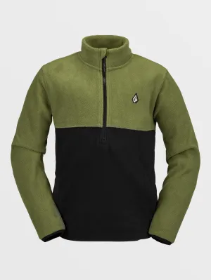 Volcom Kids Polar Fleece Pullover Military Volcom