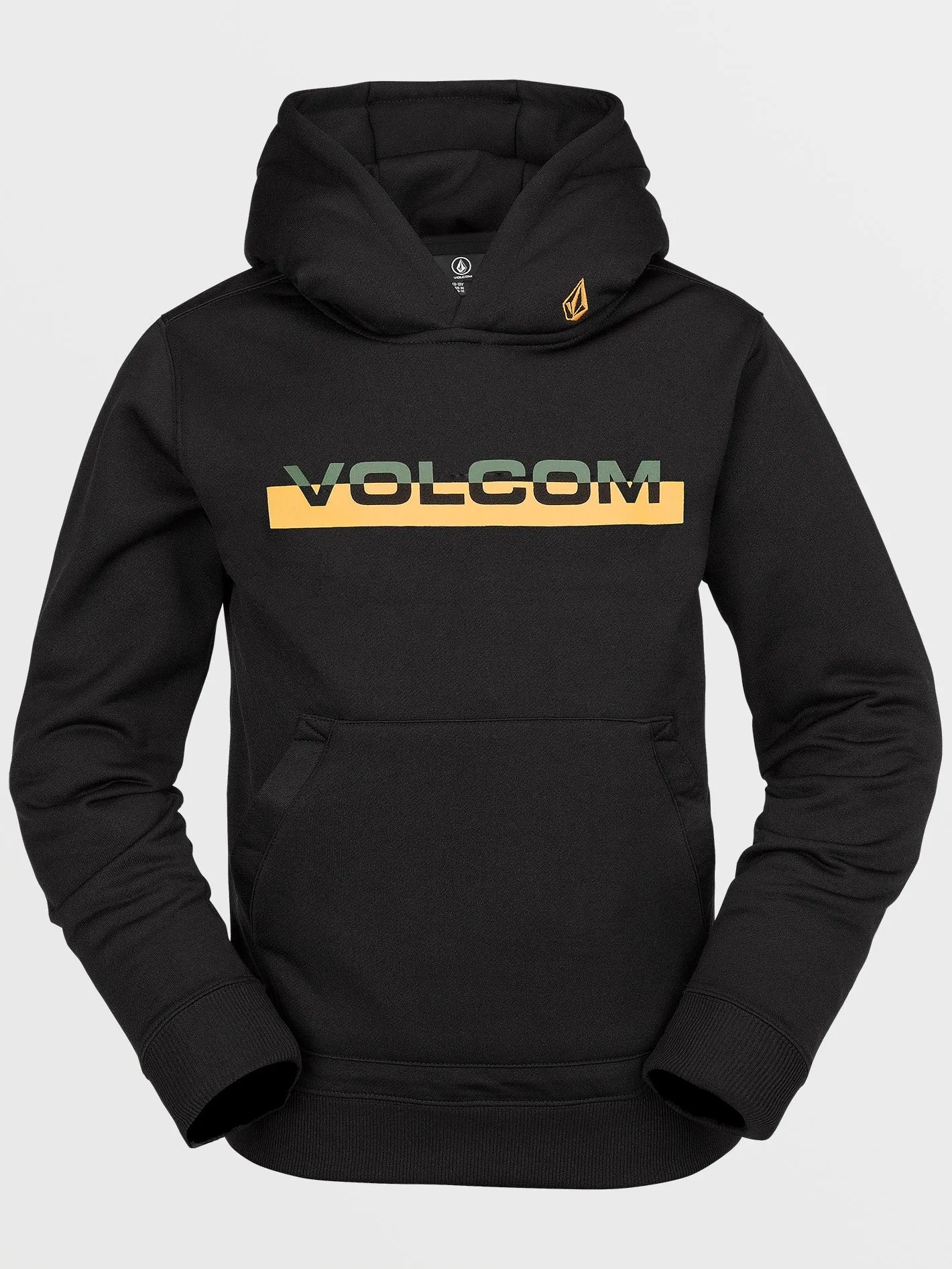 Volcom Kids Riding Fleece Pullover Black Volcom