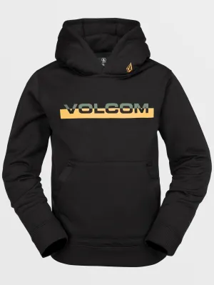 Volcom Kids Riding Fleece Pullover Black Volcom
