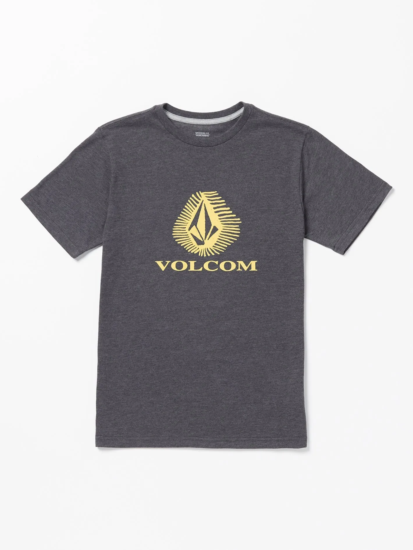 Volcom Offshore Stone Short Sleeve Tee Dark Black Heather Volcom