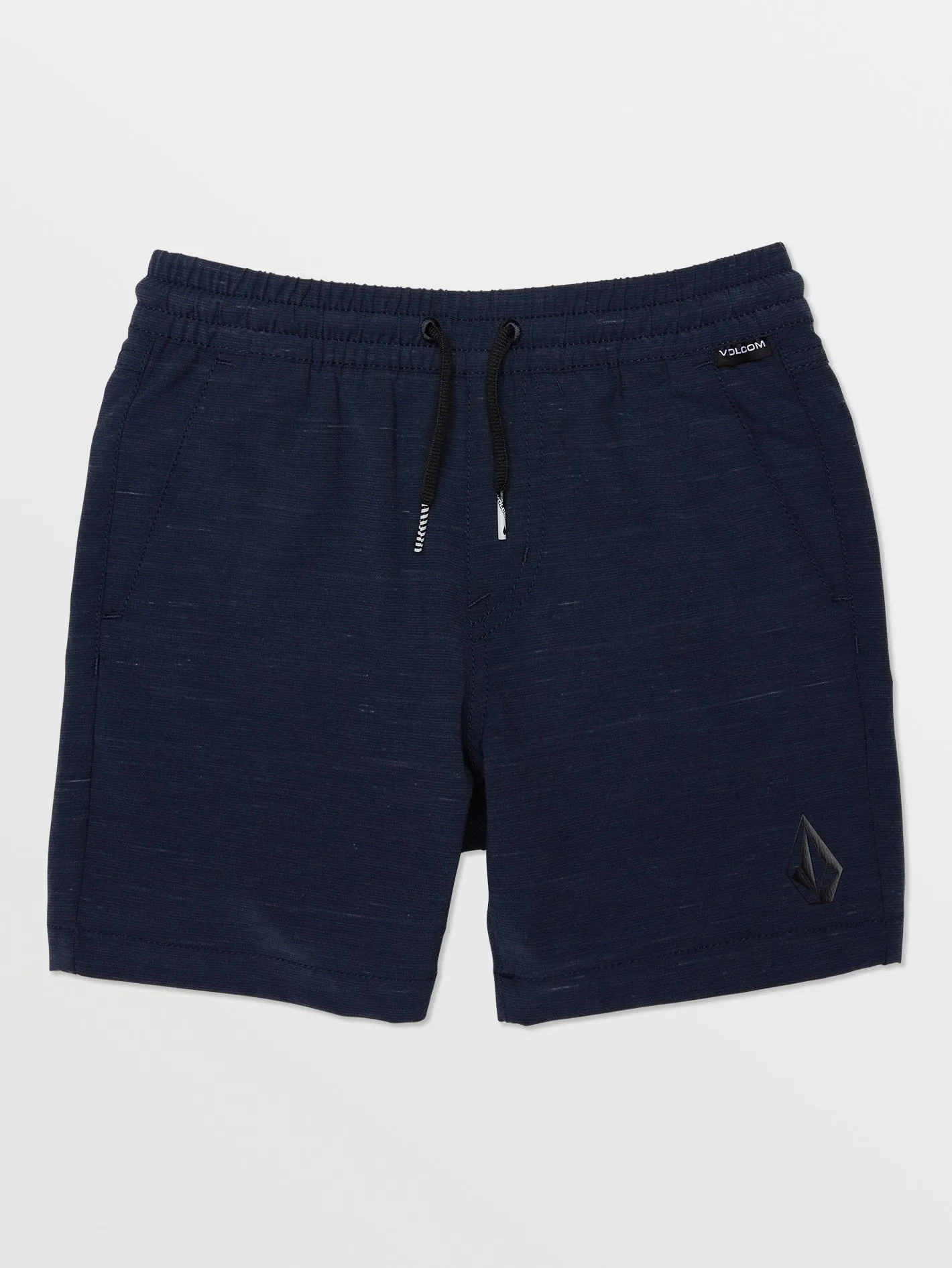 Volcom Understoned Elastic Waist Hybrid Boys Shorts (Age 2-7) Navy Volcom