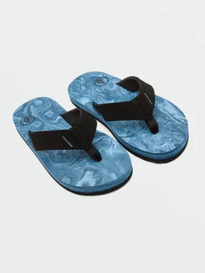 Volcom Victor Boys Sandals (Age 8-14) Aged Indigo Volcom