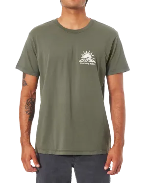Whitney T-Shirt in Clover Garment Dye