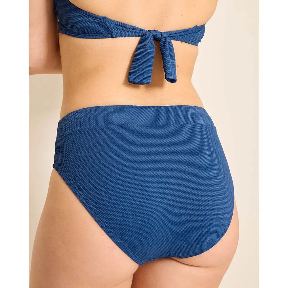 Womens Tommy Bahama Swimwear Tommy Bahama Womens Island Cays High Waist Bottom - Indigo Tide