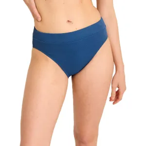 Womens Tommy Bahama Swimwear Tommy Bahama Womens Island Cays High Waist Bottom - Indigo Tide